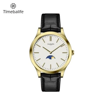 40mm vīriešu Moonphase Watch